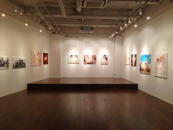 四艶少女画展